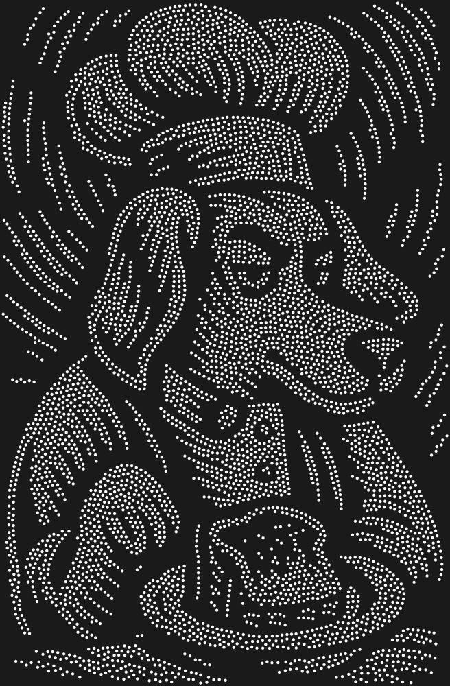 Трафарет Chef Dog — RHT_DOGCOOK1_SS4_CRYSTAL_CLEAR