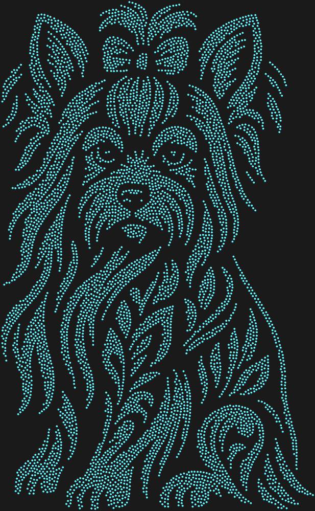 Трафарет Йоркширский терьер — RHT_YORKSHIRETERRIER1_SS4_LT_SAPPHIRE