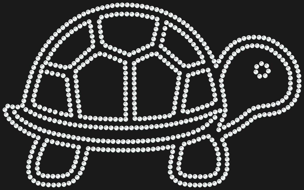 Трафарет Turtle — RHT_TURTTLE1_SS6_CRYSTAL_CLEAR