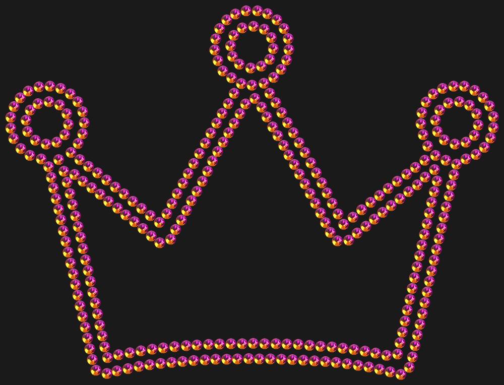 Трафарет Crown — RHT_CROWN1_SS10_RAINBOW