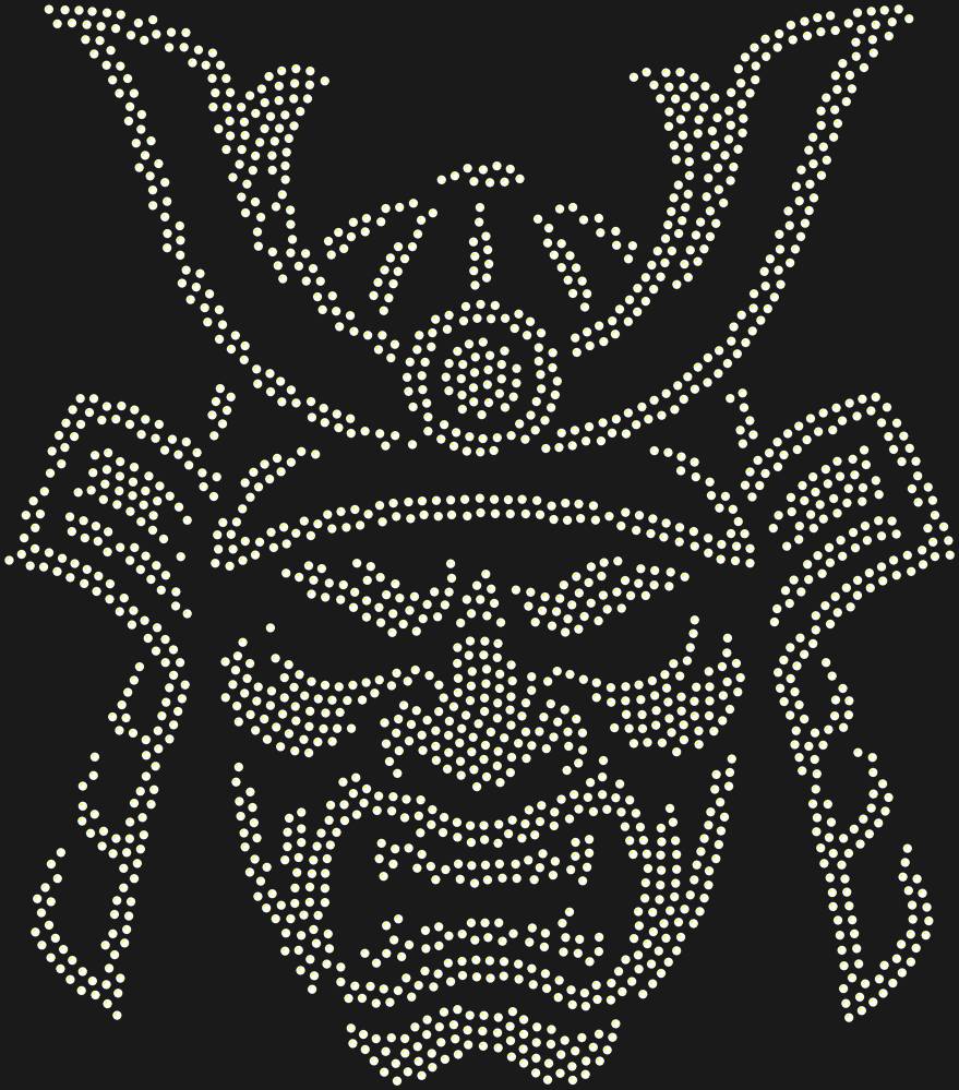 Трафарет Samurai mask — RHT_SAMURAI2_SS20_CRYSTAL_AB