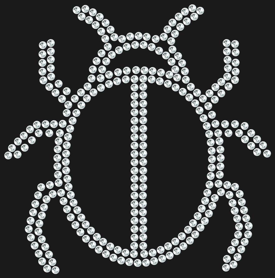 Трафарет Beetle — RHT_BEATLE1_SS6_CRYSTAL_CLEAR