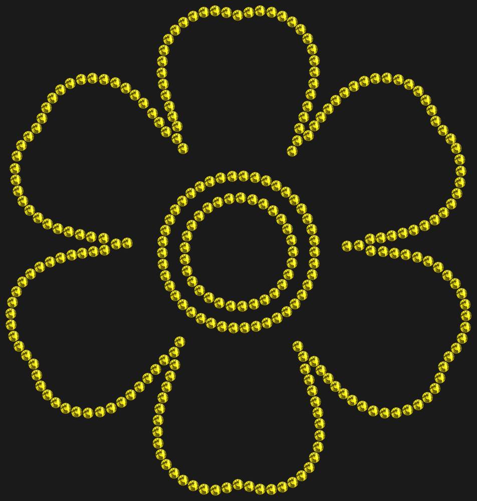 Трафарет Forget-me-not — RHT_FLOWER3_SS16_OLIVE