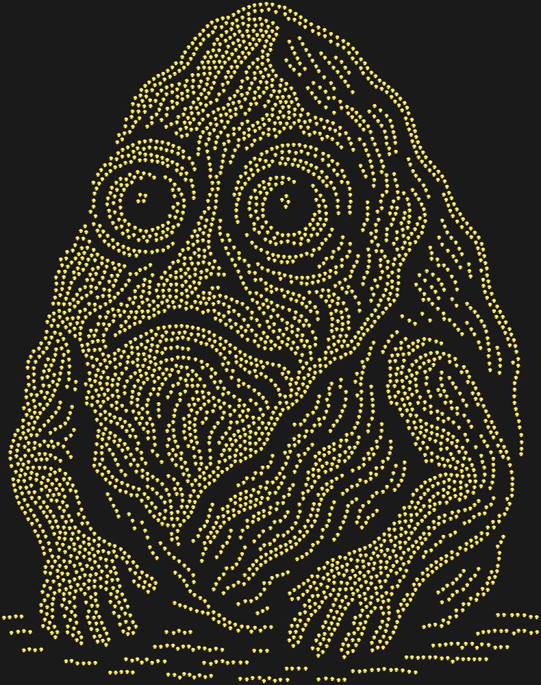 Трафарет Камень — RHT_STONE1_SS10_GOLD