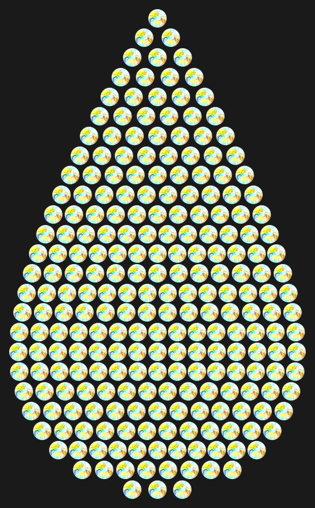 Трафарет A big drop — RHT_DROP3_SS12_CRYSTAL_AB