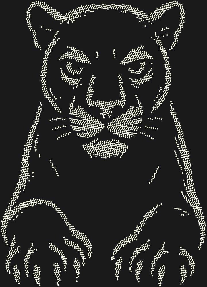 Трафарет Panther — RHT_PANTHER1_SS16_CRYSTAL_AB