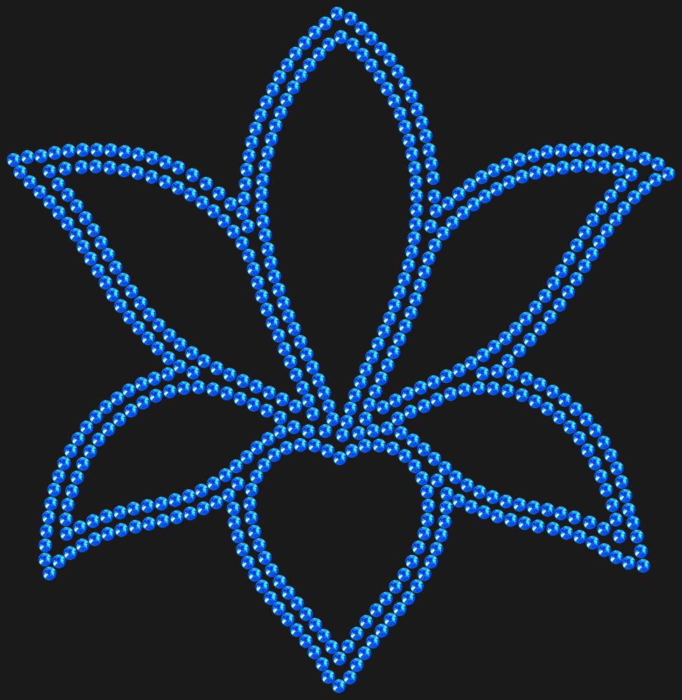 Трафарет Lily — RHT_LILY1_SS16_SAPPHIRE