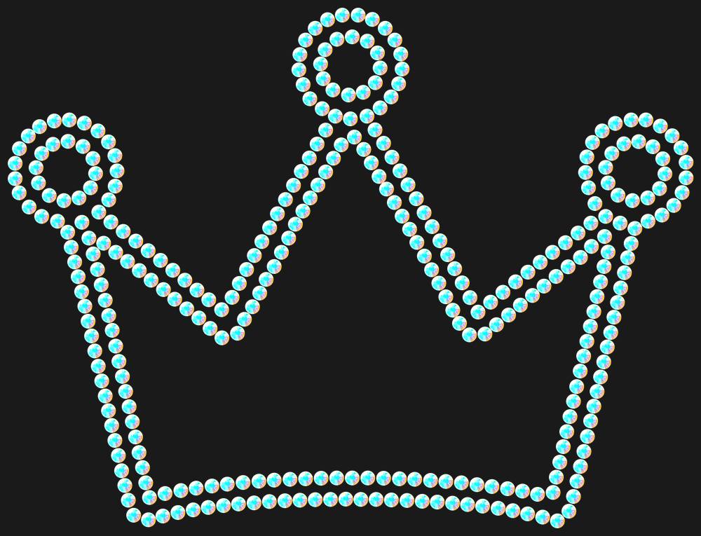 Трафарет Crown — RHT_CROWN1_SS20_CRYSTAL_AB_DMC