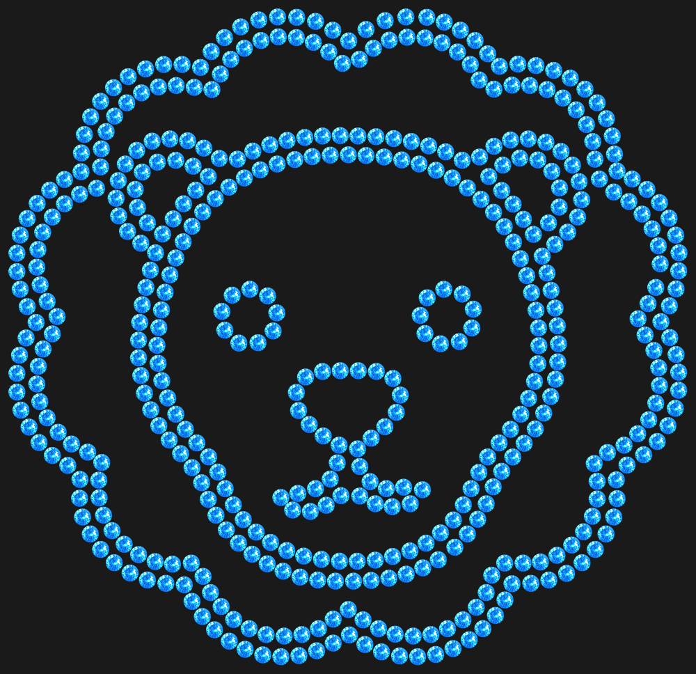 Трафарет Leo — RHT_LION2_SS16_LT_SAPPHIRE