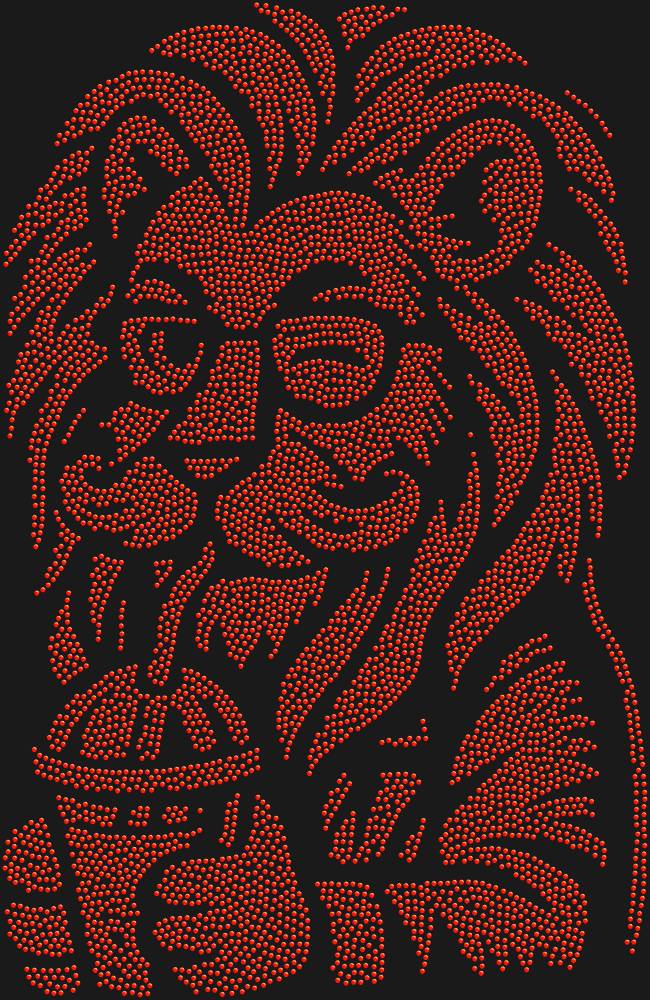 Трафарет Hipster lion — RHT_LIONHIPSTER1_SS12_LT_SIAM