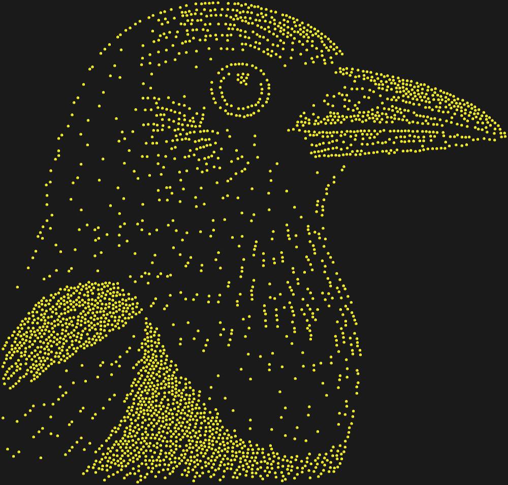 Трафарет Сорока — RHT_MAGPIE1_SS16_OLIVE