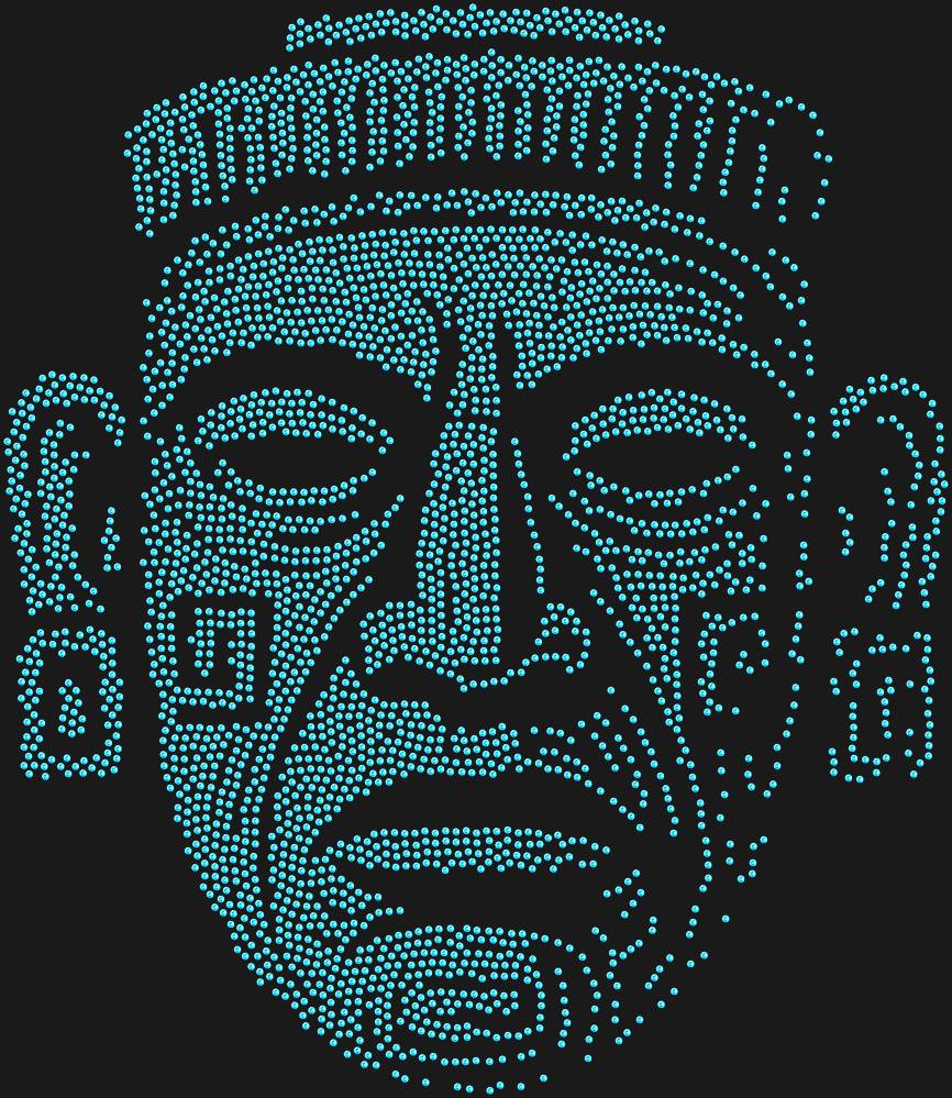 Трафарет Маска Мексика — RHT_MEXICANMASK1_SS10_LT_SAPPHIRE