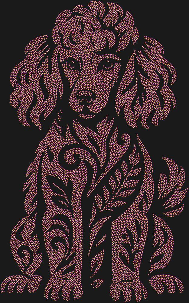 Трафарет Poodle — RHT_POODLE1_SS5_RAINBOW