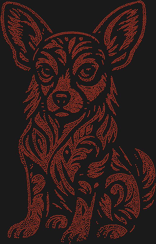 Трафарет Chihuahua — RHT_CHIHUAHUA1_SS8_LT_SIAM
