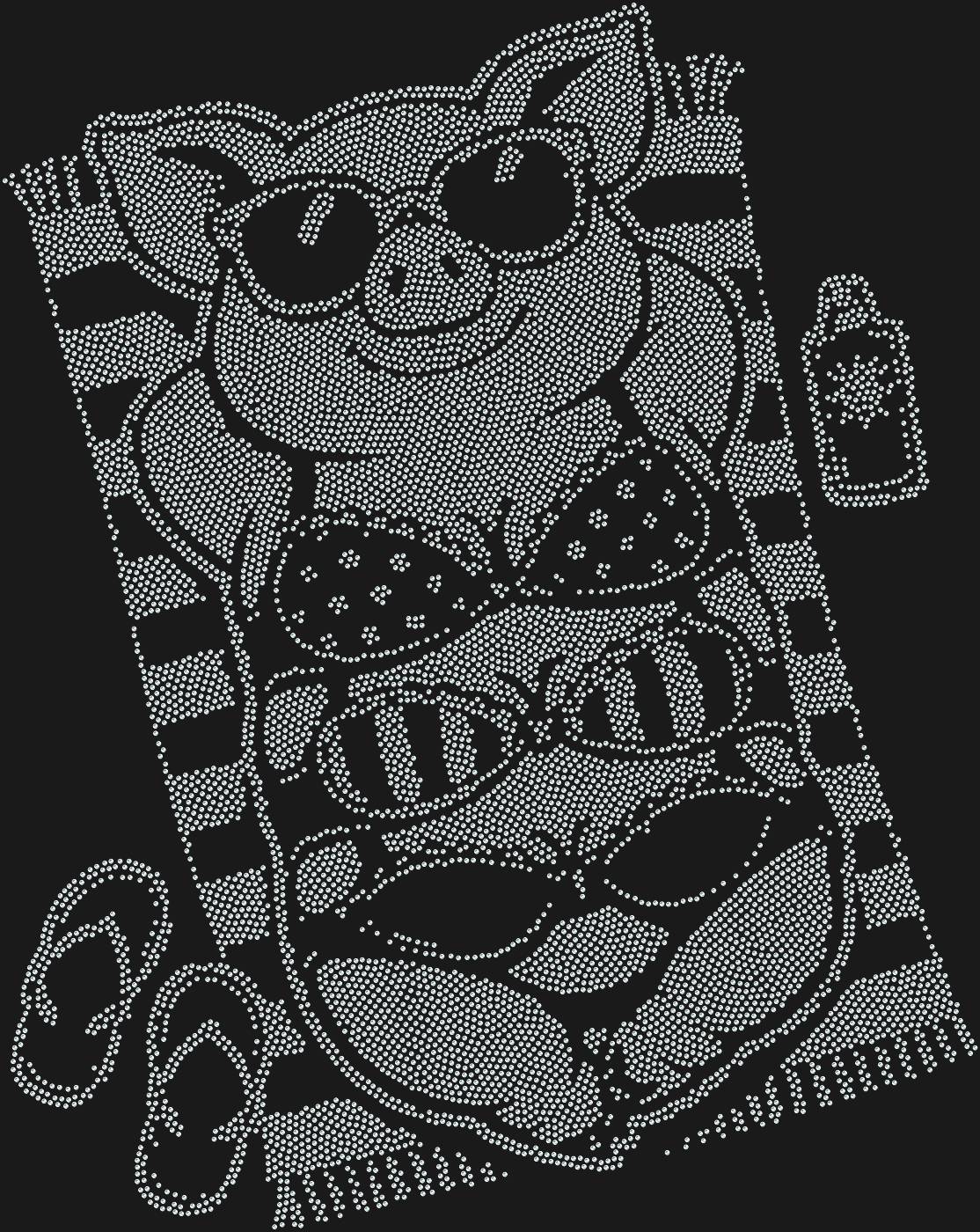 Трафарет Свинка-курортница — PIGVACATION1