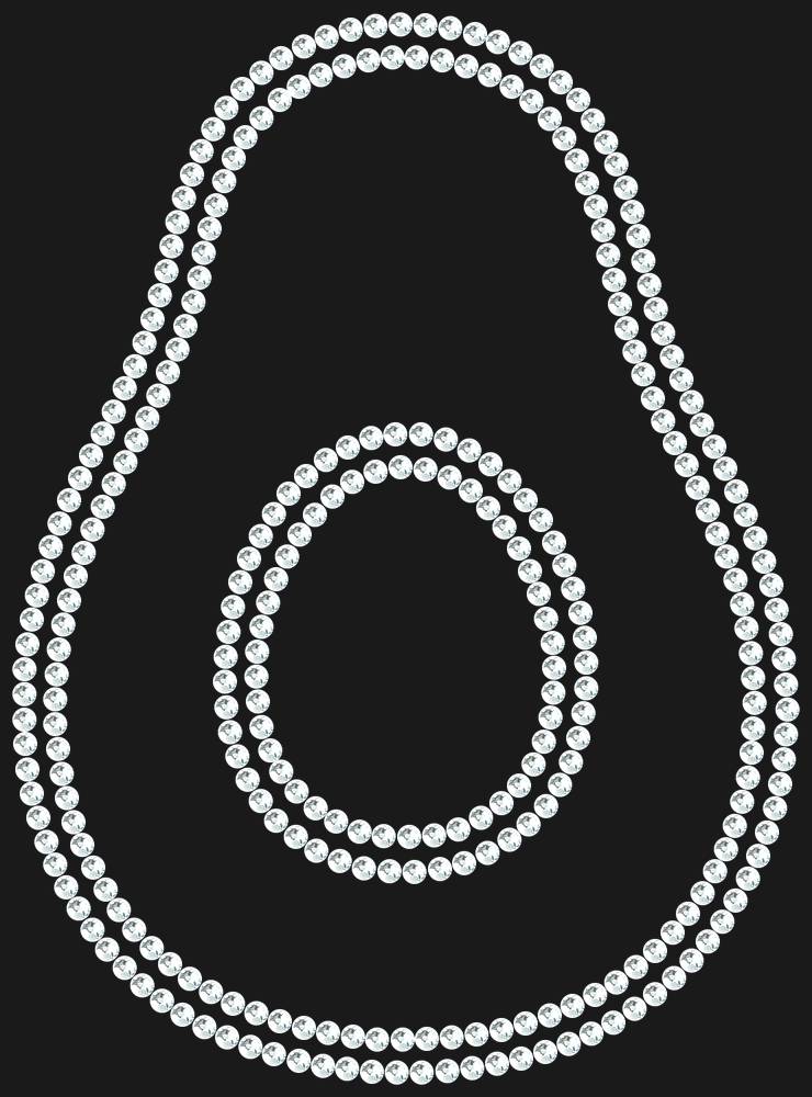 Трафарет Avocado — RHT_AVOCADO1_SS10_CRYSTAL_CLEAR