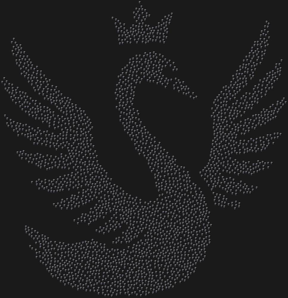 Трафарет The Swan Princess — RHT_SWANPRINCESS1_SS16_JET_BLACK
