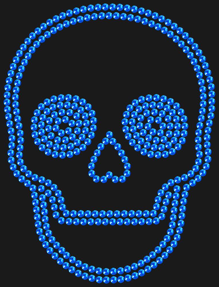 Трафарет Skull — RHT_SCULL2_SS16_SAPPHIRE