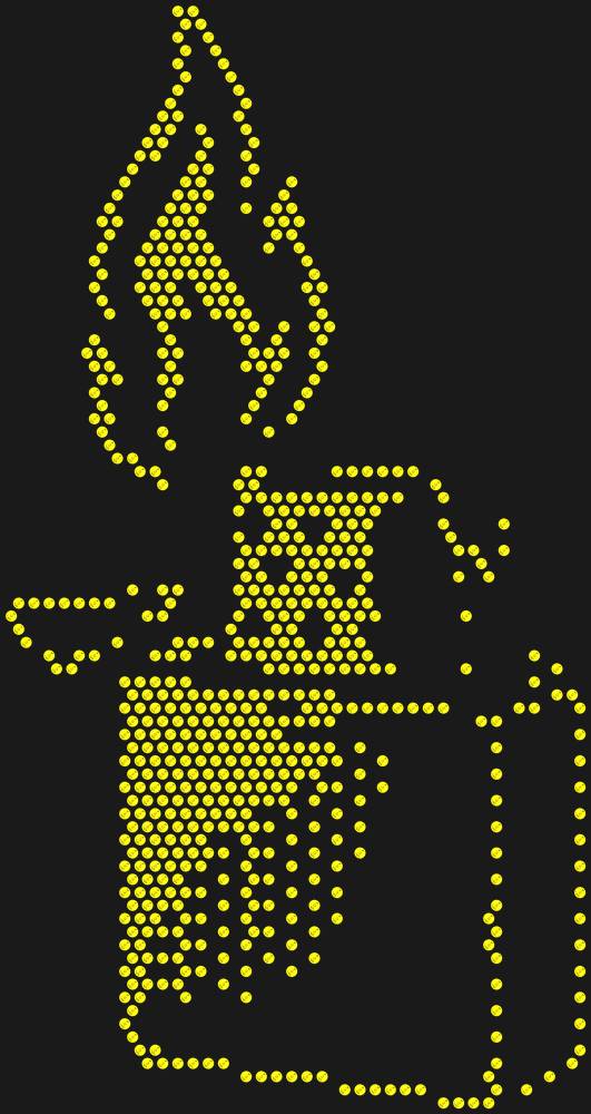 Трафарет Lighter — RHT_LIGHTER1_SS10_CITRINE