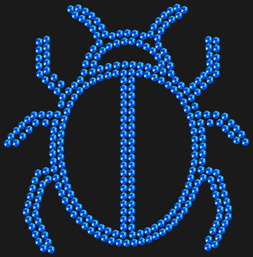 Трафарет Beetle — RHT_BEATLE1_SS10_SAPPHIRE