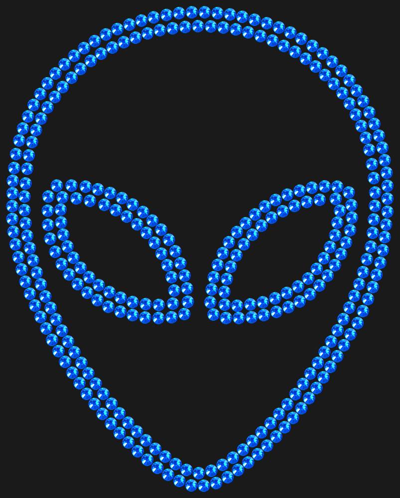 Трафарет Alien — RHT_UFO1_SS16_SAPPHIRE