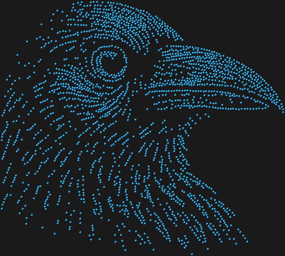 Трафарет Ворон — RHT_RAVEN1_SS16_SAPPHIRE