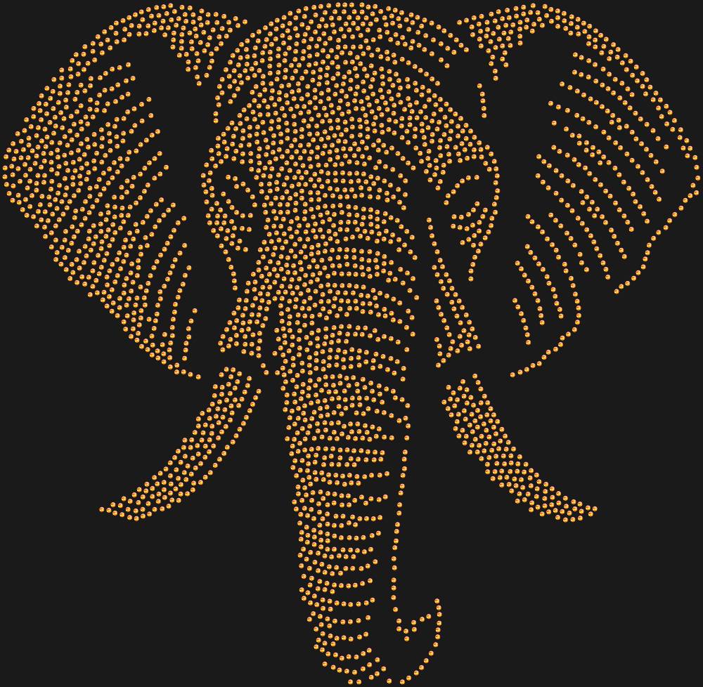 Трафарет Слон — RHT_ELEPHANT1_SS16_RED_VOLCANO