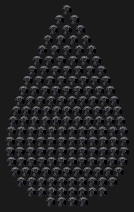 Трафарет Classic drop — RHT_DROP2_SS10_JET_BLACK