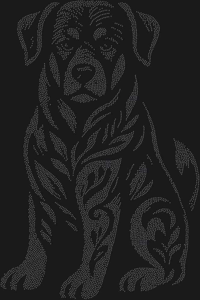 Трафарет Rottweiler — RHT_ROTTWEILER1_SS10_JET_BLACK