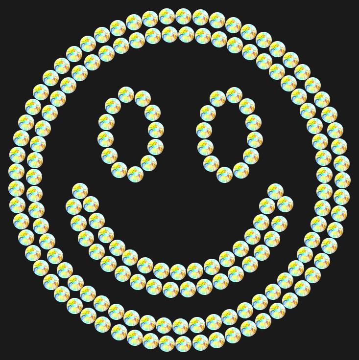 Трафарет Smiley — RHT_SMILE1_SS10_CRYSTAL_AB