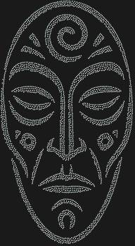 Рисунок из страз по номерам «Маска Дух предков из Океании» раскроет мистическую красоту древних цивилизаций с помощью 3263 искрящихся граней, вплетая тайну в каждый блик.