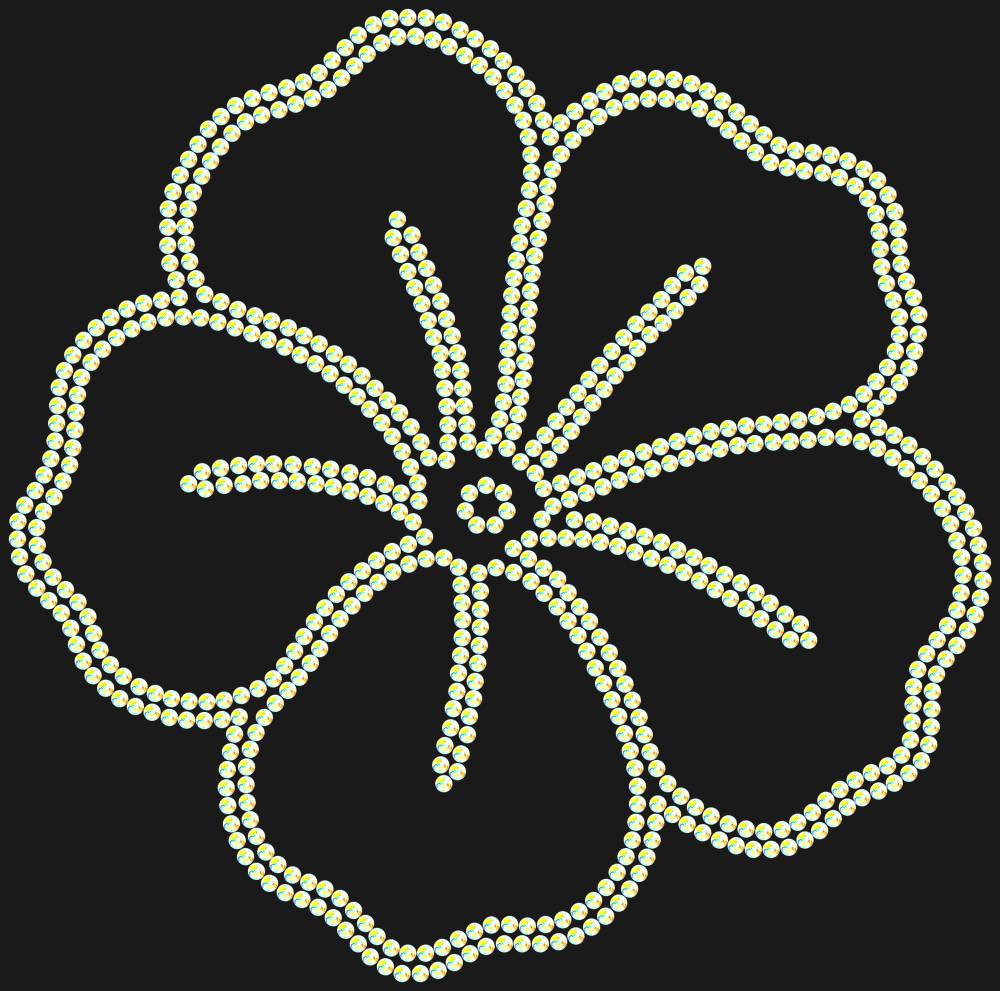 Трафарет Petunia — RHT_PETUNIA1_SS10_CRYSTAL_AB