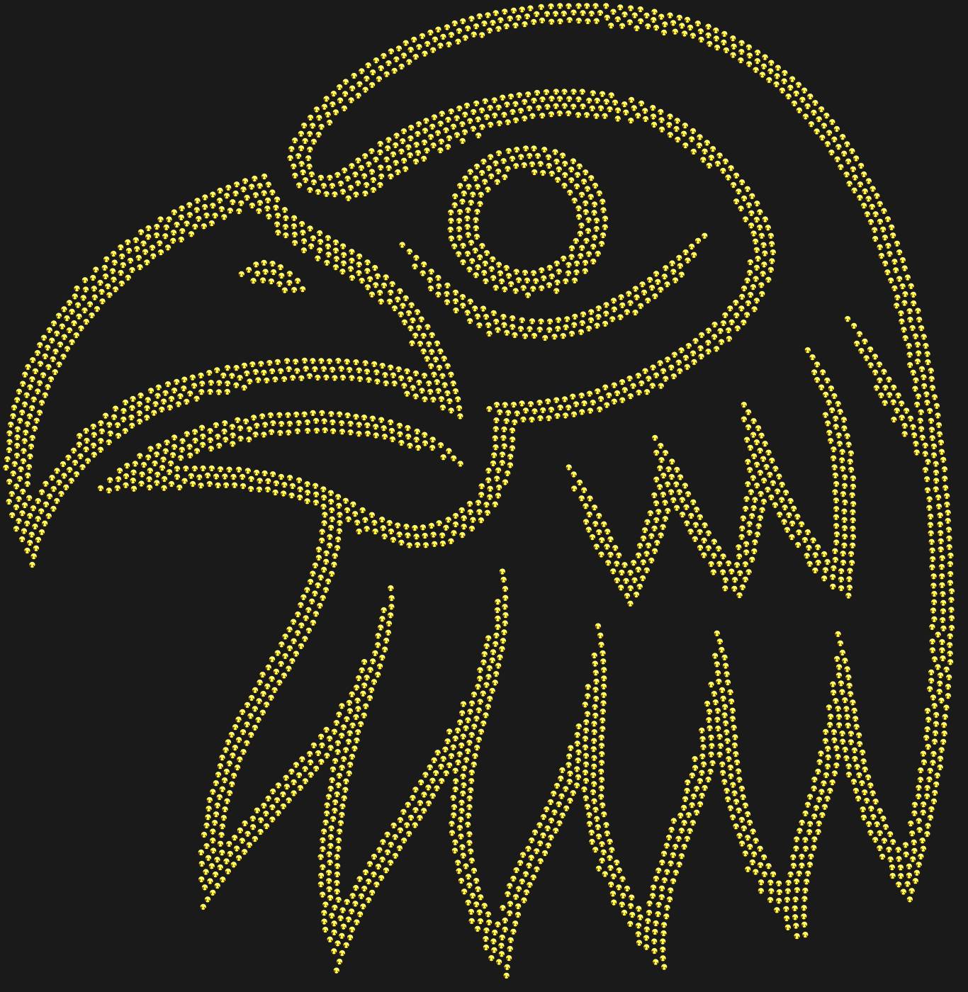 Трафарет Маска Ворон из Аляски — RAVENMASK1