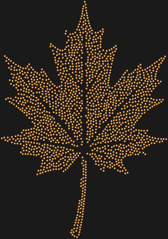 Трафарет Maple leaf — RHT_MAPLELEAF1_SS16_RED_VOLCANO