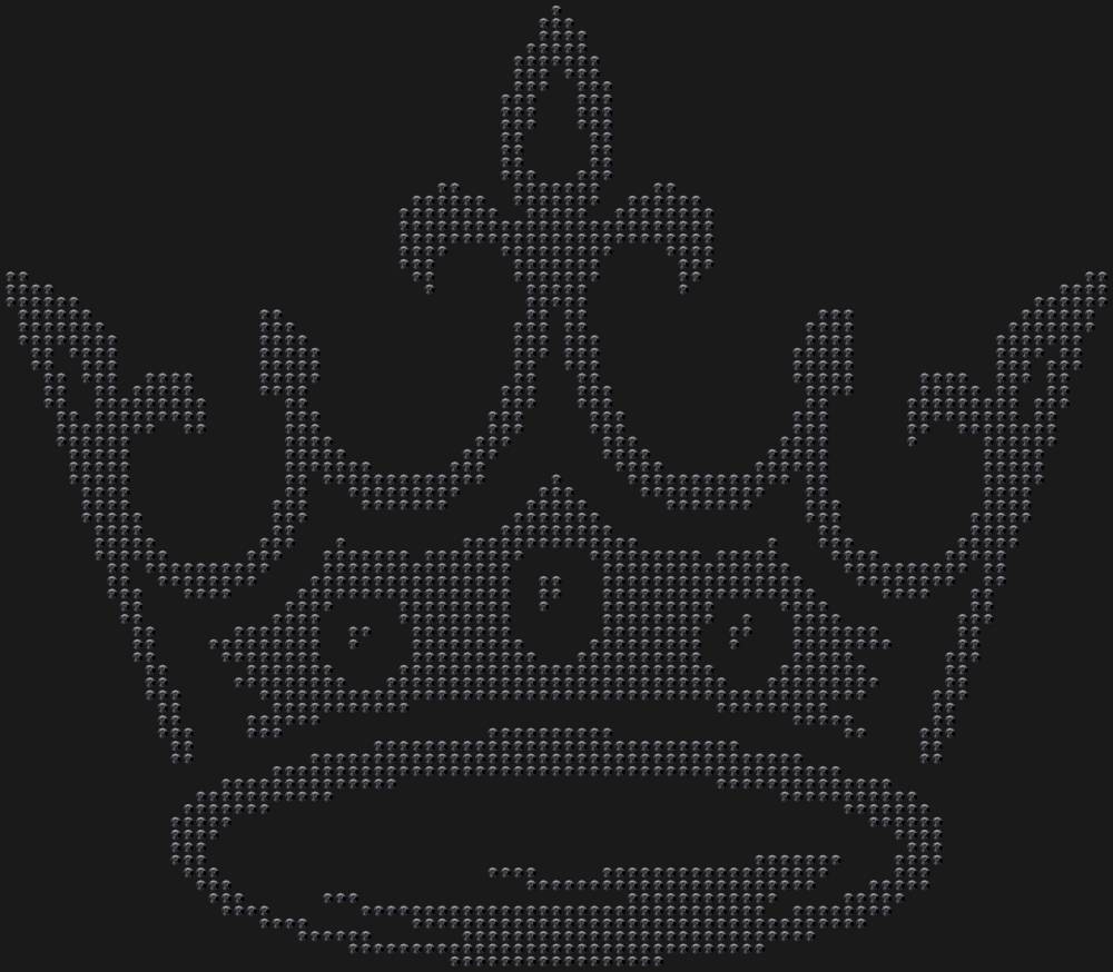 Трафарет Crown — RHT_CROWN2_SS10_JET_BLACK
