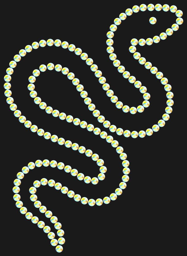 Трафарет Snake — RHT_SNAKE1_SS10_CRYSTAL_AB