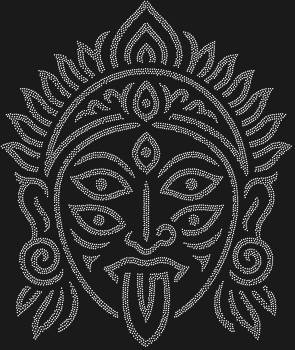 Маска Шивани из Индии, украшенная 6621 стразой, поведает древние легенды и наполнит ваш мир мистическим сиянием, словно сотни звёзд, застывших в танце.