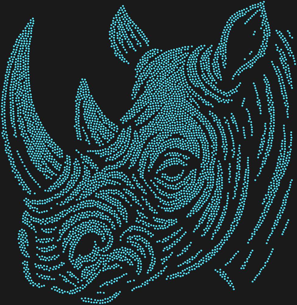 Трафарет Носорог — RHT_RHINO1_SS16_LT_SAPPHIRE