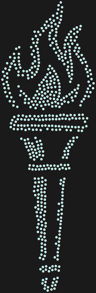 Трафарет Torch — RHT_TORCH1_SS12_CRYSTAL_AB_DMC