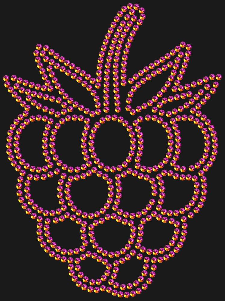 Трафарет Raspberry — RHT_RASPBERRY1_SS10_RAINBOW