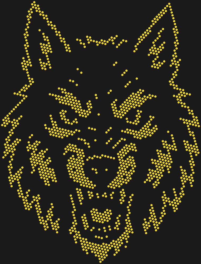 Трафарет Wolf — RHT_WOLF1_SS10_TOPAZ