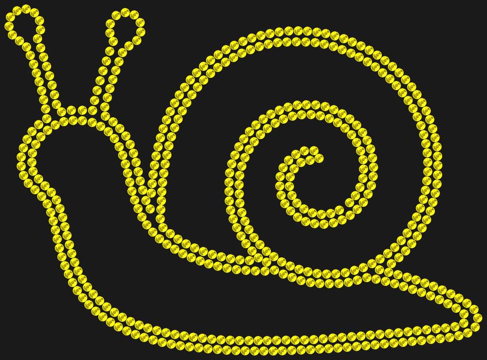 Трафарет Snail — RHT_SNAIL1_SS16_CITRINE
