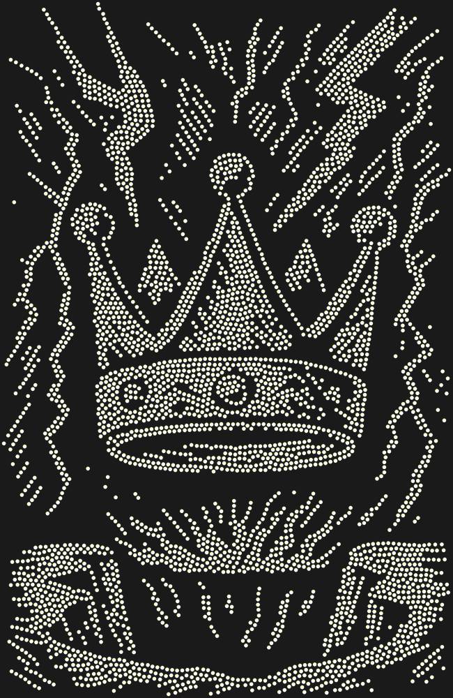 Трафарет Crown — RHT_CROWNABYSS1_SS10_CRYSTAL_AB