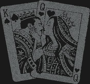 Рисунок из страз «Поцелуй», сверкая 11468 искрами, подарит вашей душе нежность и прикосновение истинной красоты!