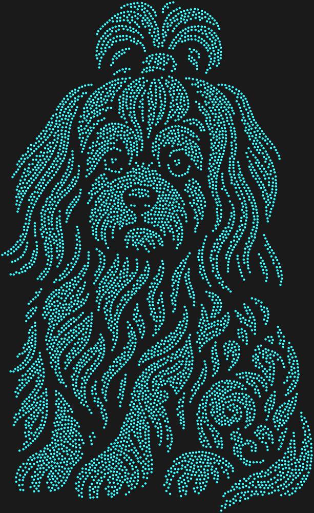 Трафарет Ши-тцу — RHT_SHIHTZU1_SS20_AQUAMARINE