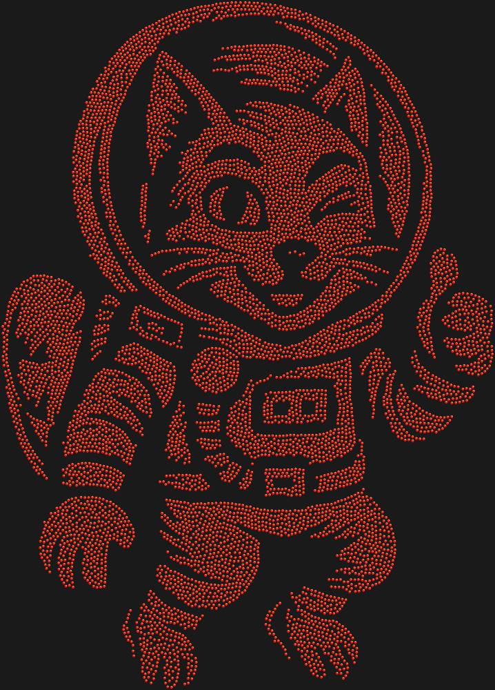 Трафарет Кот в космосе — RHT_CATSPACE1_SS10_LT_SIAM