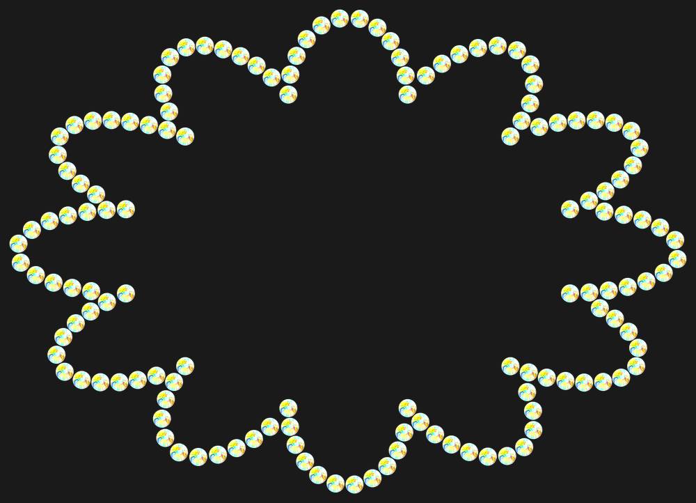 Трафарет Speech bubble — RHT_CLOUD1_SS20_CRYSTAL_AB