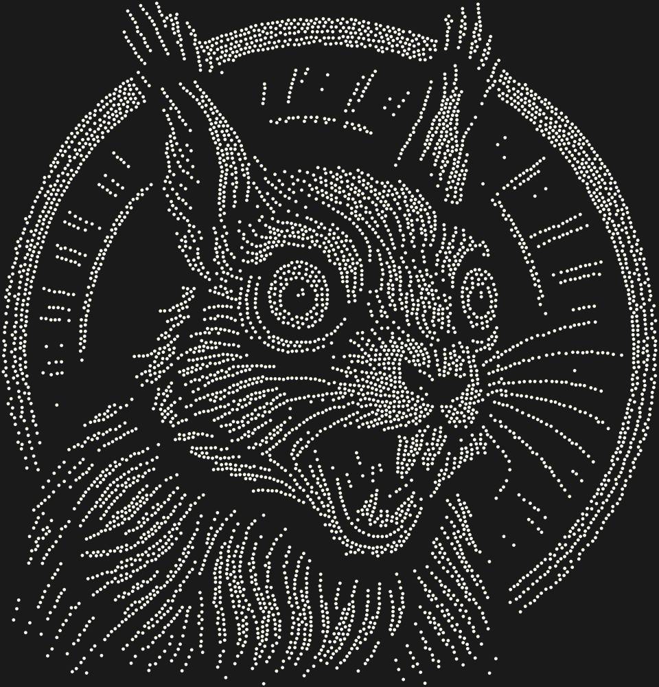 Трафарет Белка в колесе — RHT_SQUIRREL2_SS10_CRYSTAL_AB