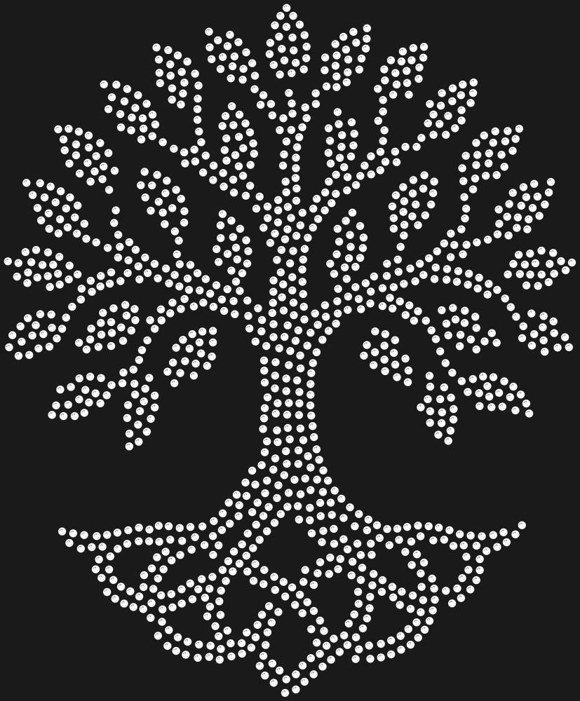 Трафарет Tree of Life — RHT_TREEOFLIFE1_SS16_CRYSTAL_CLEAR
