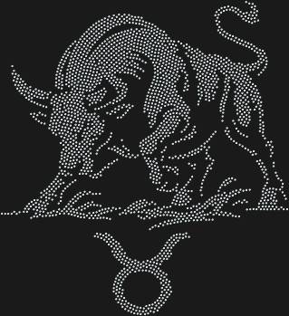 Рисунок из страз «Знак зодиака Телец», сияющий 2450 драгоценными искрами, оживит ваш интерьер, наполнив его мощью и непоколебимой энергией этого созвездия.